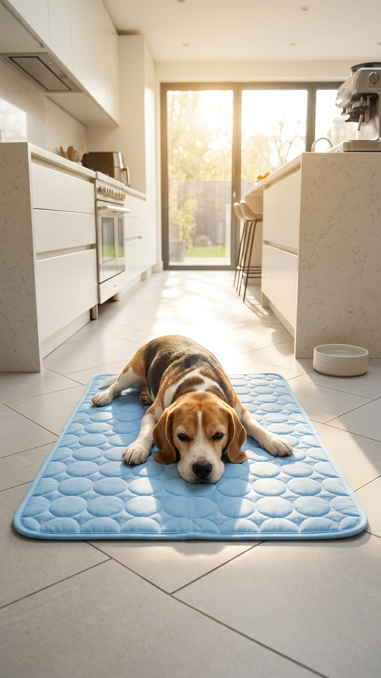 Alfombra refrescante para perro y gato