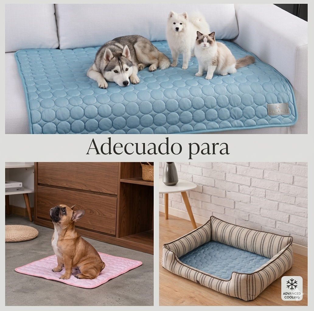 Alfombra refrescante para perro y gato