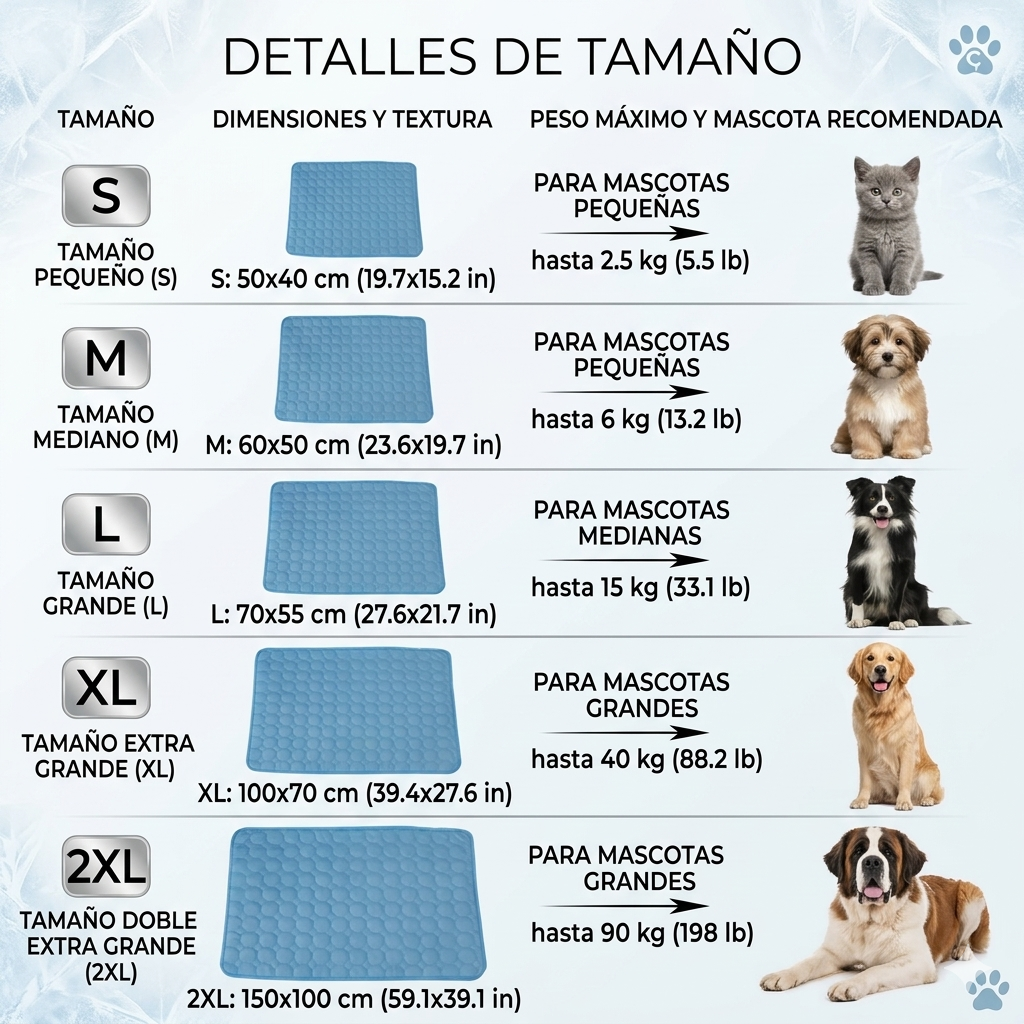 Alfombra refrescante para perro y gato
